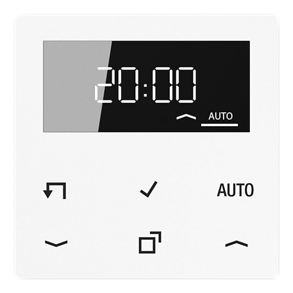 JUNG Timer Standard, Display Echtglasfront A 1750 D WW